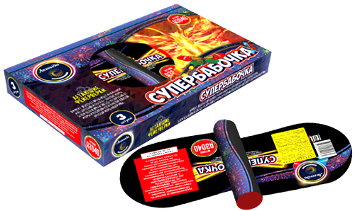  Летающие фейерверки Супербабочка  в Сибае