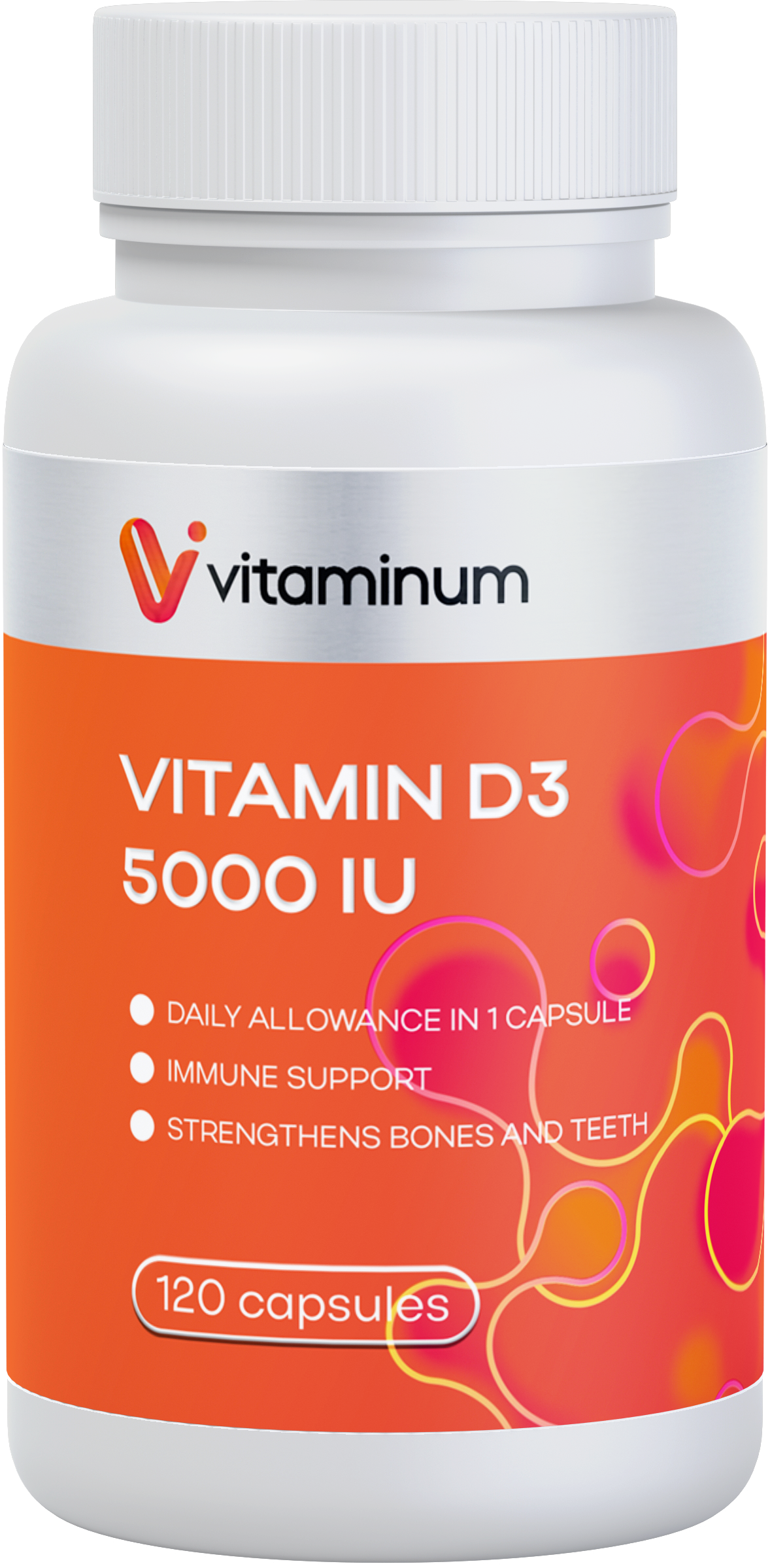  Vitaminum ВИТАМИН Д3 (5000 МЕ) 120 капсул 260 мг  в Сибае